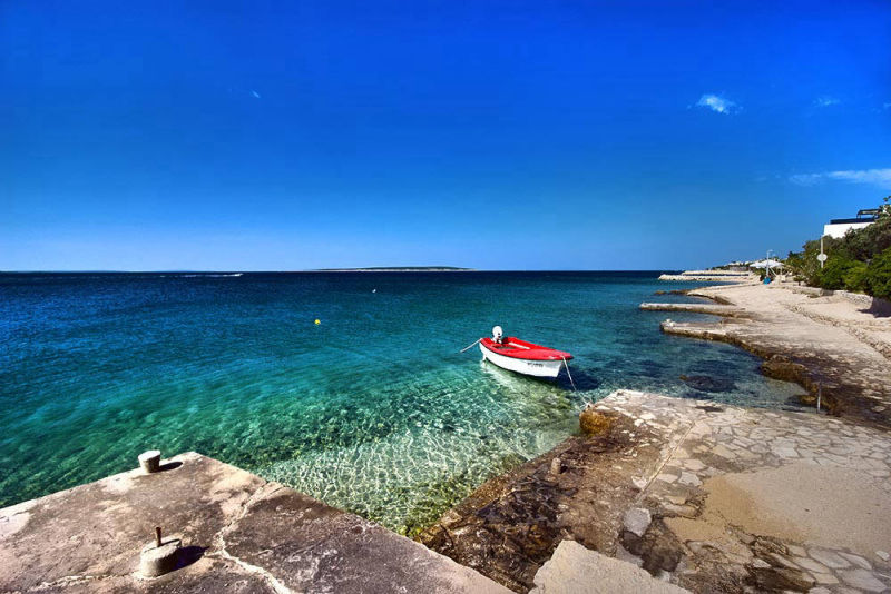 Mandre, isola di Pag, Croazia
